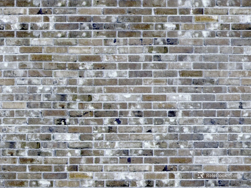 Grey old brick wall indoor and outdoor wall texture