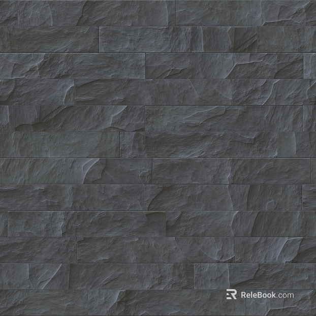 Culture stone gray rock wall background texture