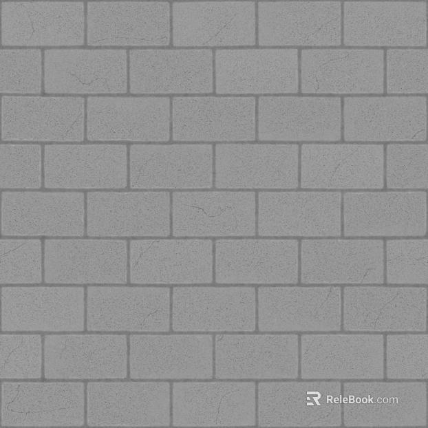 Brick wall gray staggered stone texture