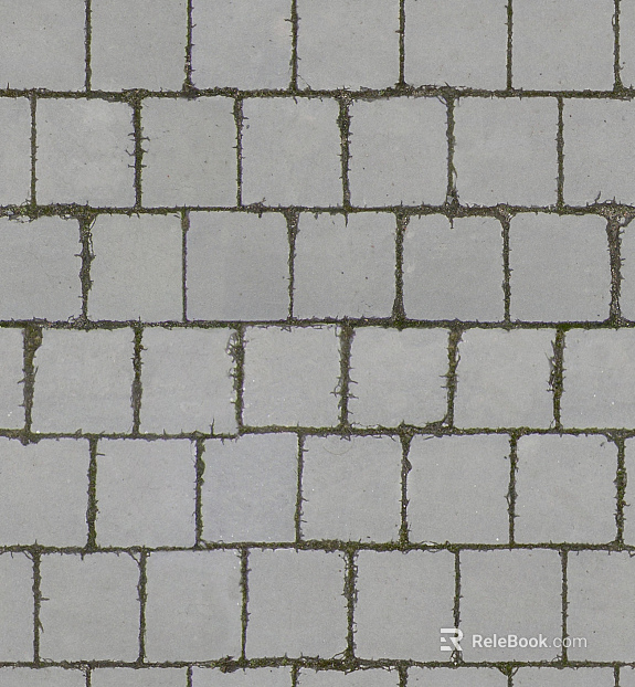Brick pavement texture