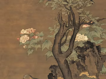flower-and-bird painting texture (ID:ffach848320)