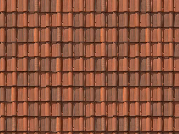 Villa building roof clay ceramic tile red tile texture (ID:ffach261491)