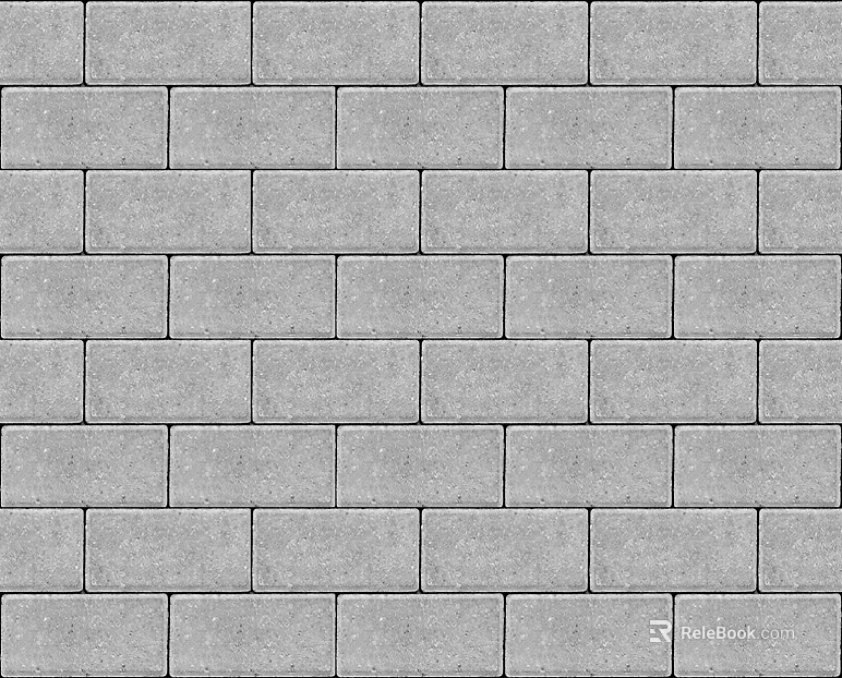 Grey permeable brick outdoor pavement texture