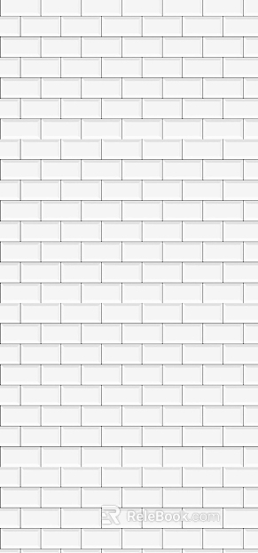 Plain Tile Toilet White Wall Tile texture