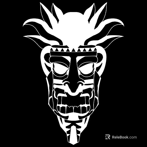 Tattoo black and white mask pattern texture pattern graphics texture