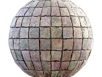 Floor Tile PBR texture (ID:ffach814594)