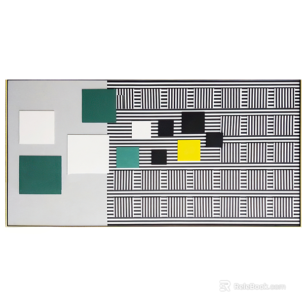 three-dimensional physical painting texture
