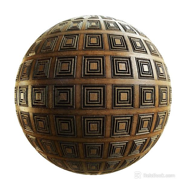 Wooden wall PBR texture