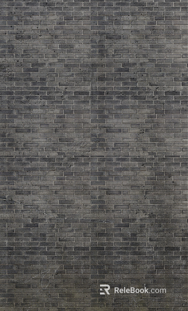Brick wall cyan exterior wall brick material texture