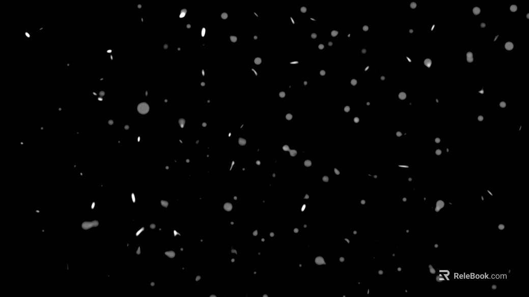 Snowy Snowflake Weather Highlight Mask texture