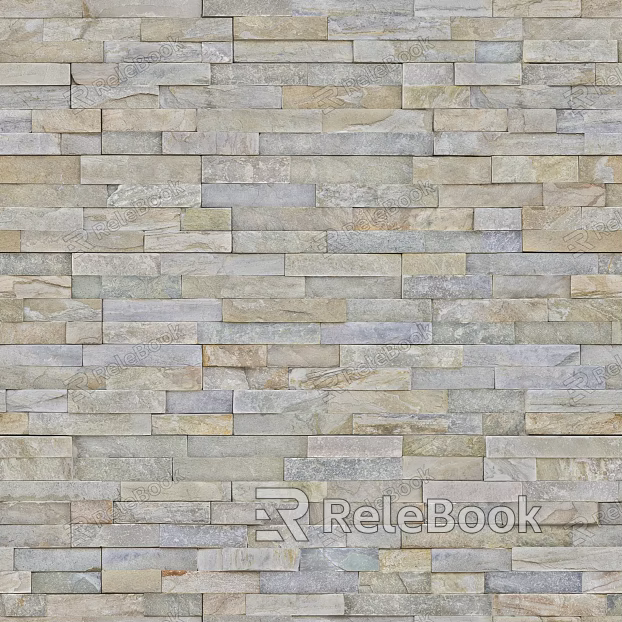 Neat stone brick wall seamless texture