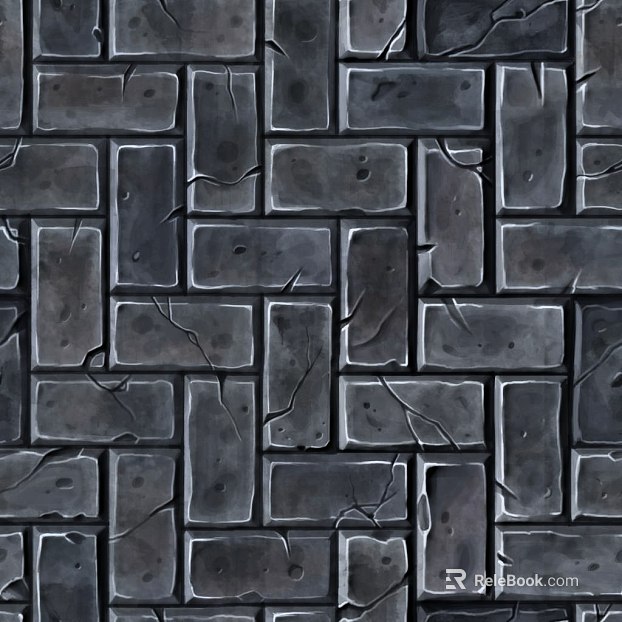 Black and White Bump texture