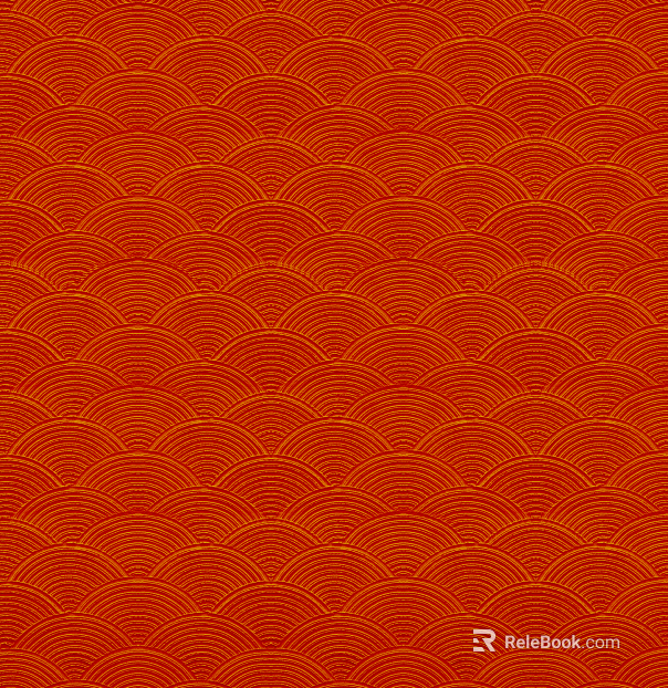 feather brick red art tile texture