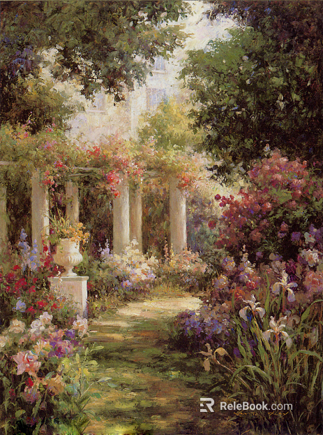 landscape painting texture