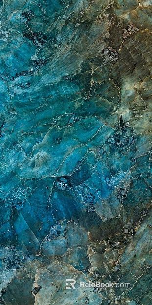 Ice pattern marble blue jade stone texture