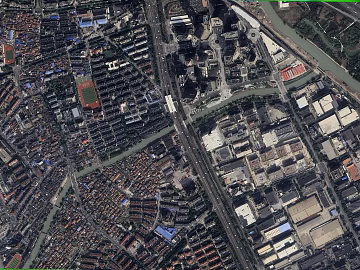Bird's-eye view of the city texture (ID:ffaeh068736)