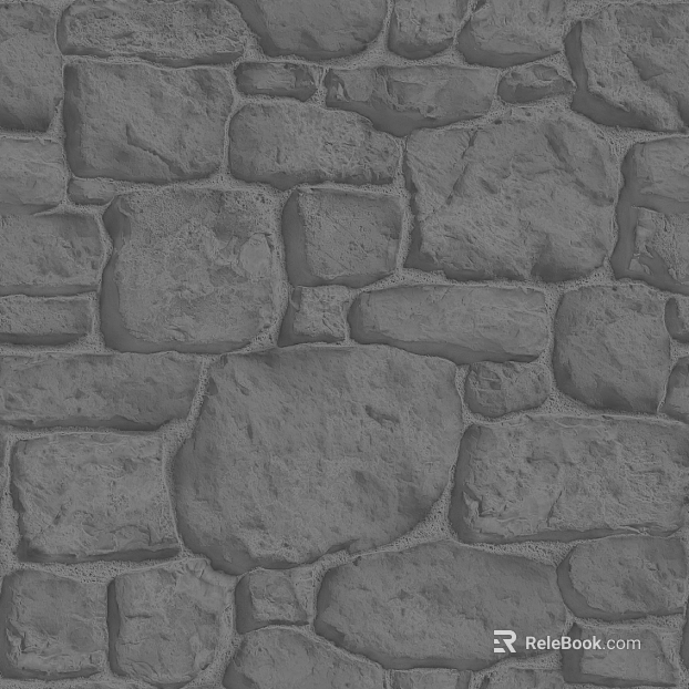 Gray rubble wall outdoor wall stone texture