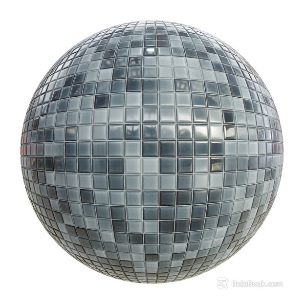 Ceramic Mosaic PBR texture