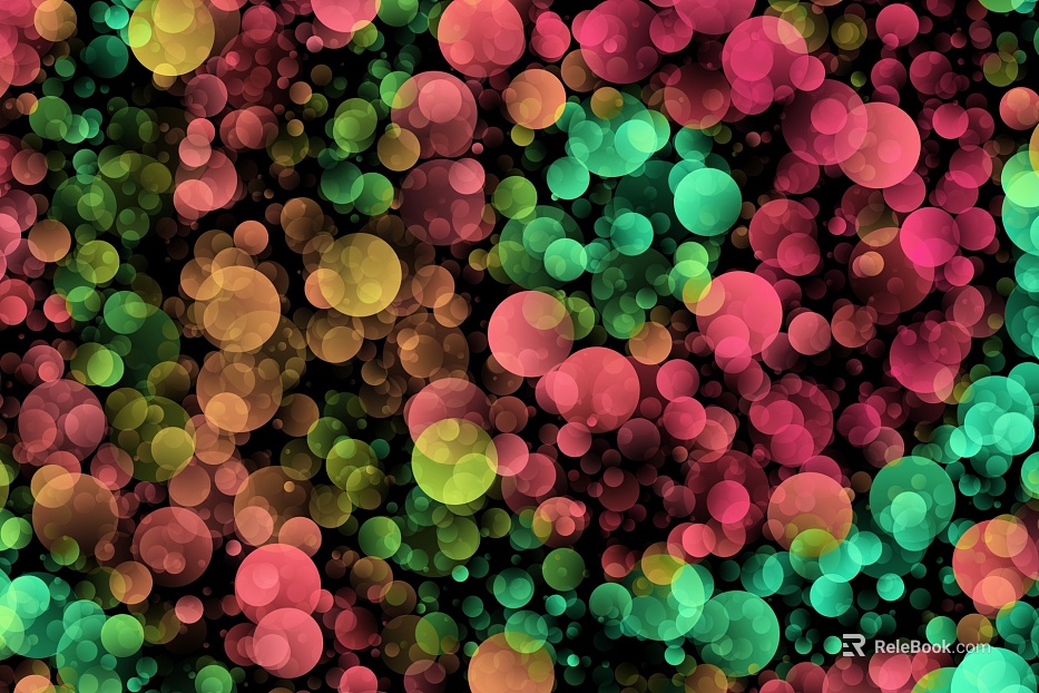 Screen material texture