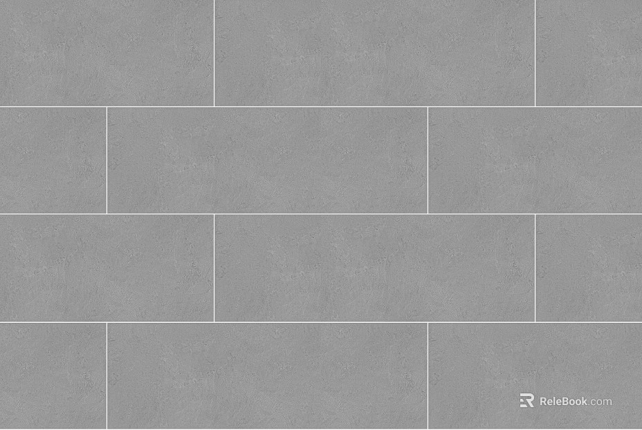 Grey I-shaped cement antique brick texture