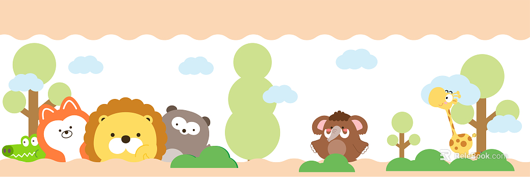 cartoon painting texture
