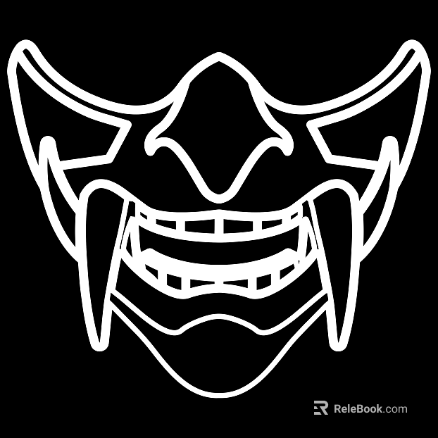 Tattoo black and white mask pattern texture texture