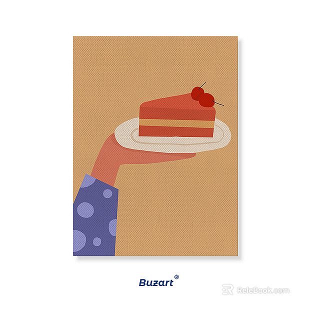 cartoon painting texture