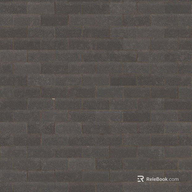 Dark gray brick wall outdoor wall texture