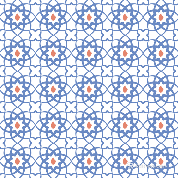 Flower tile texture