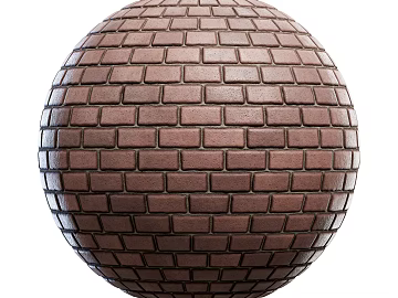 Brick wall PBR texture (ID:ffach624714)