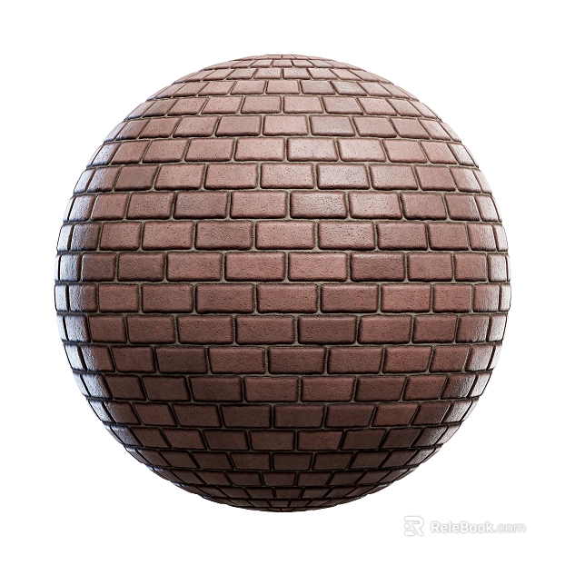 Brick wall PBR texture