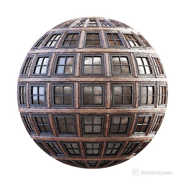 Exterior wall PBR texture