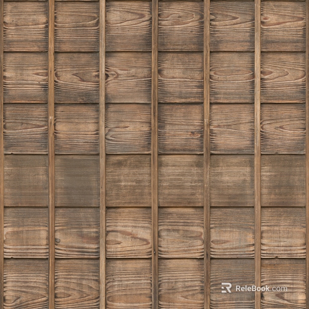Wooden panel texture