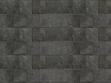 Brick wall green gray wall brick 3d model