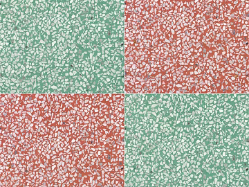 terrazzo green plaid stitching terrazzo brick texture (ID:ffajg13594)