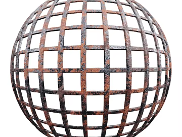 Iron net PBR texture (ID:ffach187181)