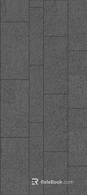 Dark gray permeable brick outdoor pavement texture