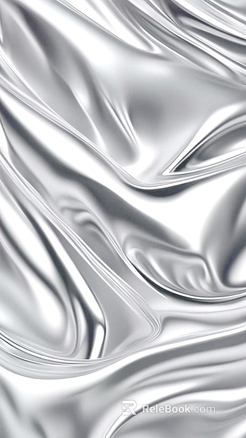 Silver water ripple metal decorative surface texture