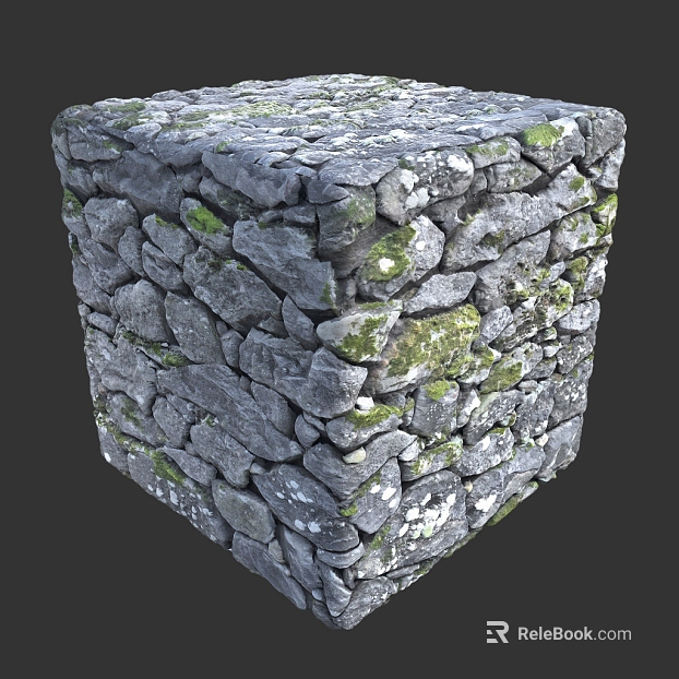 Stone wall PBR texture