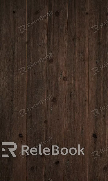 Wood Patchwork Dark Curry Wood Floor texture