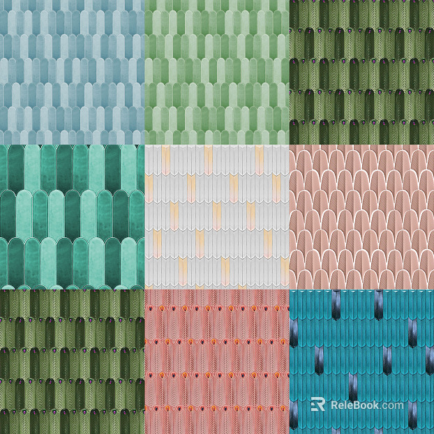 feather brick wall tile floor tile texture