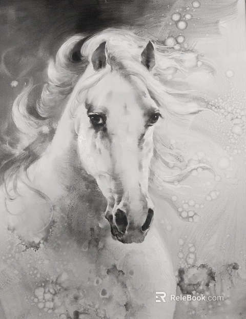 Animal painting texture