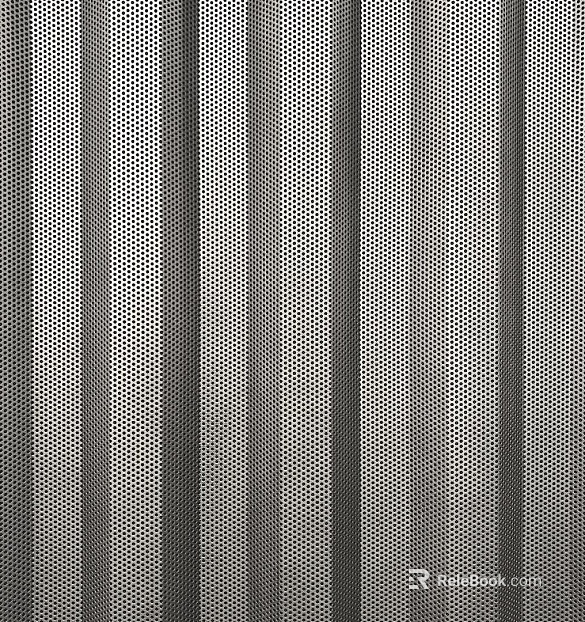 Modern Metal Grille Stainless Steel Cutout Metal Grid texture