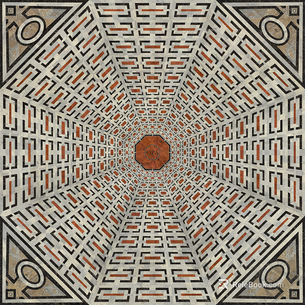 European-style ground parquet texture