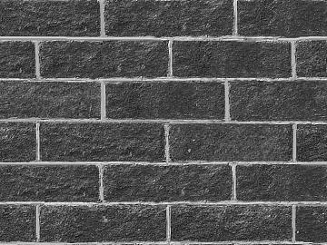 Brick wall culture black wall tiles seamless 3d model