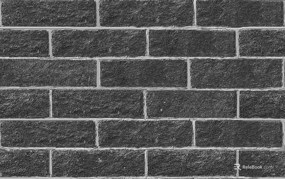 Brick wall culture black wall tiles seamless texture