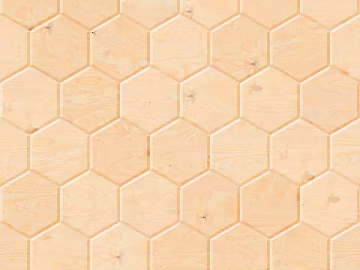 Hexagonal Brick 3d model