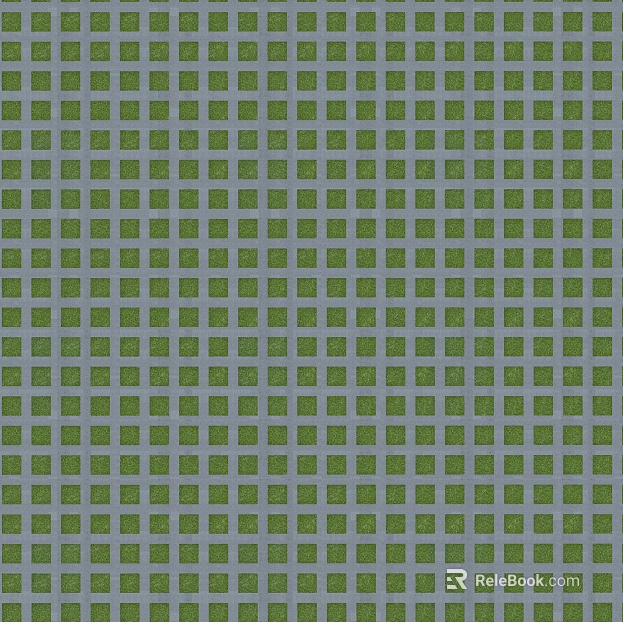 grass-planting brick texture