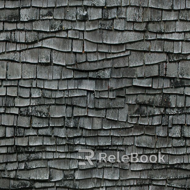 Wooden tile texture