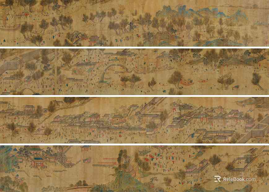 landscape painting texture